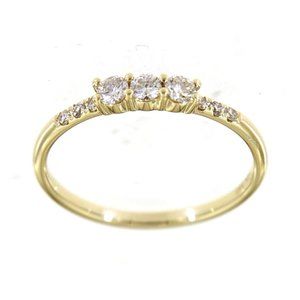 Real Diamond Stylish Fine Ring Fine Jewelry Yellow Gold